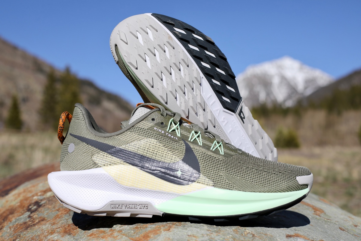 Best Road-to-Trail Shoes - close-up of Nike Pegasus Trail 5