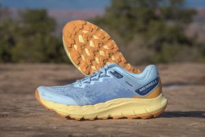Best Road-to-Trail Shoes - close-up of Merrell Antora 4