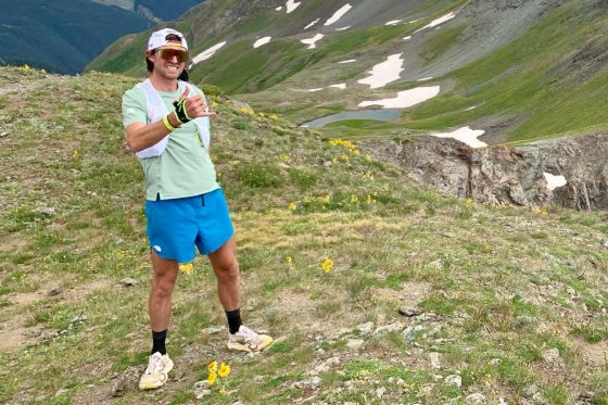 Majell Backhausen striking a pose