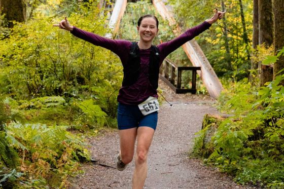 Carlie Stowe - 2025 Middle Fork 50k - women's winner
