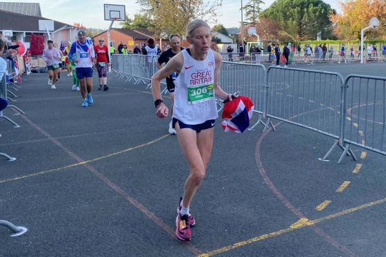 Sarah Webster - 2025 IAU 24-Hour World Championships - women's champion