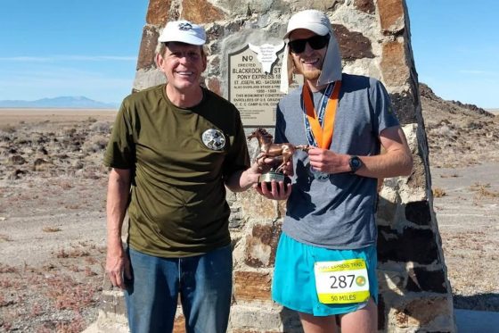 Stephen Glod - 2025 Pony Express Trail 50 Mile - men's winner_