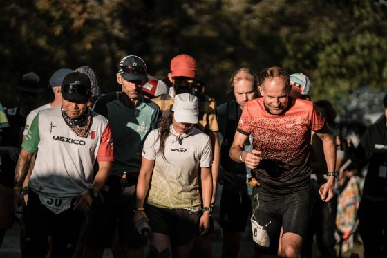 Sarah Perry - 2025 Big Dog's Backyard Ultra - lining up for a lap