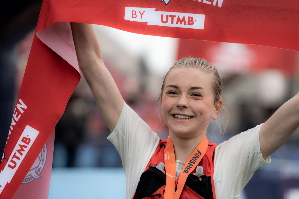 Agnes Josefsson - 2025 Kullamannen Seventh Seal 50k - women's winner