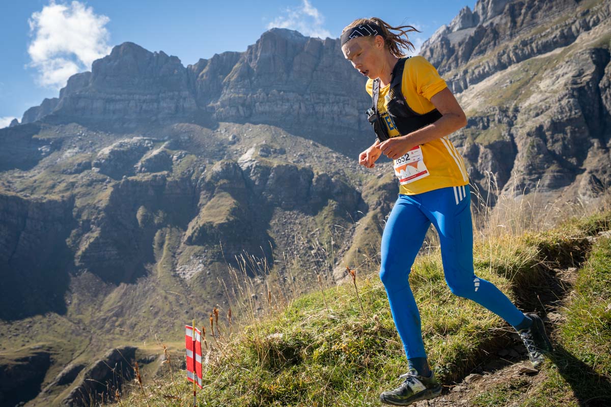 Tove Alexandersson - 2025 Trail World Championships Short Trail - descending