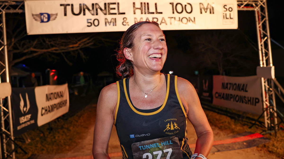 Caitriona Jennings Sets 100-Mile World Record at the 2025 Tunnel Hill 100 Mile