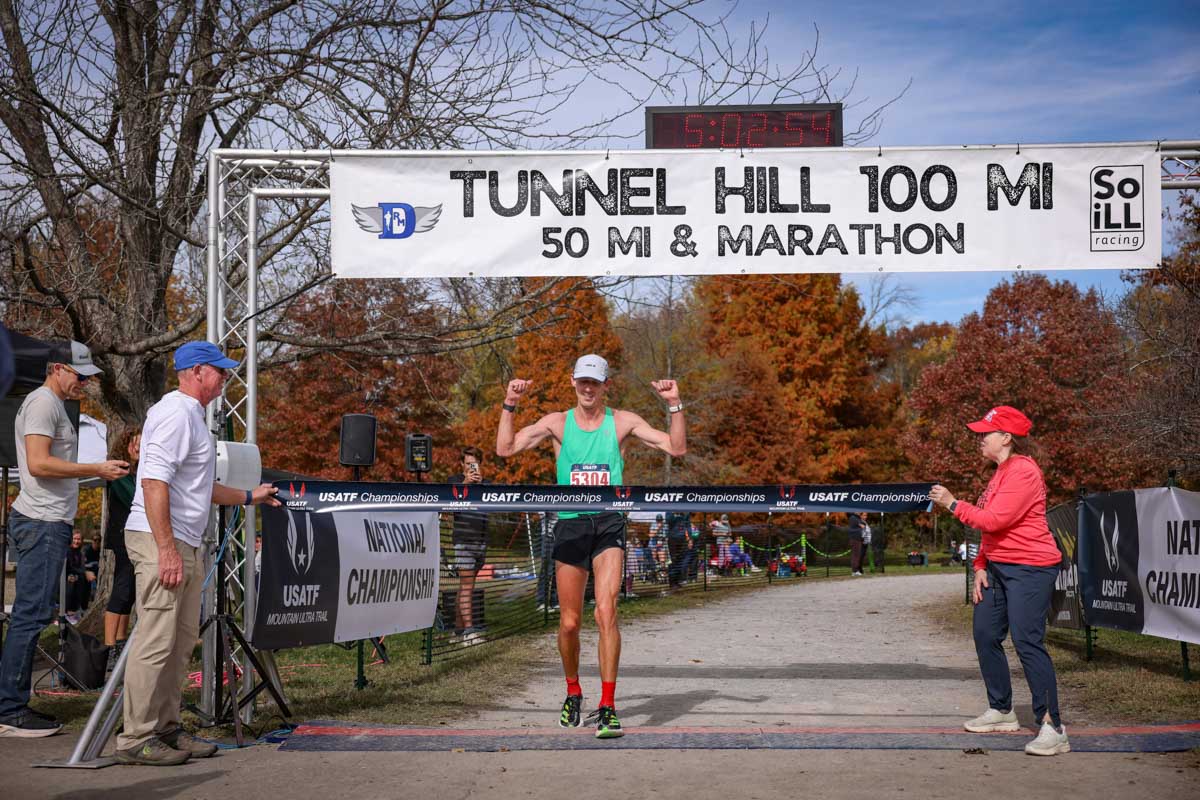 Brogan Austin - 2025 Tunnel Hill 50 Mile - men's winner