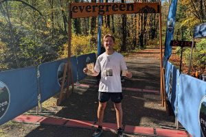Idris Dutertre - 2025 Grand Ridge Trail Run 50k - men's winner