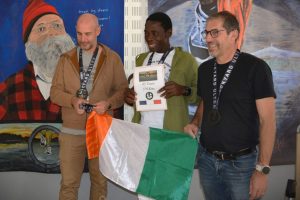 Marius Kouakou - 2025 Ultra Trail Lac du Monteux - new African backyard ultra record