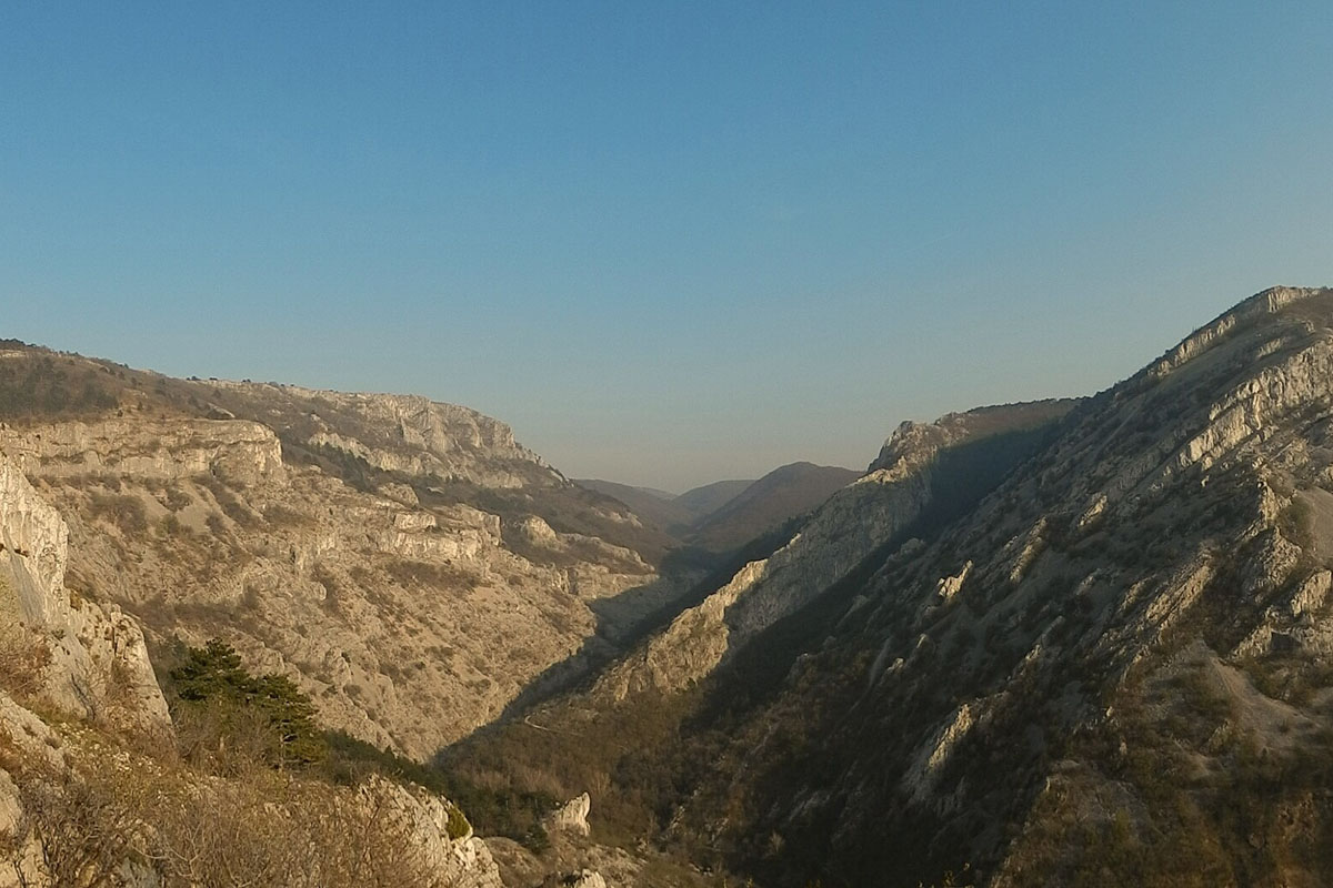 Figure 2 - The Swerve - Val Rosandra