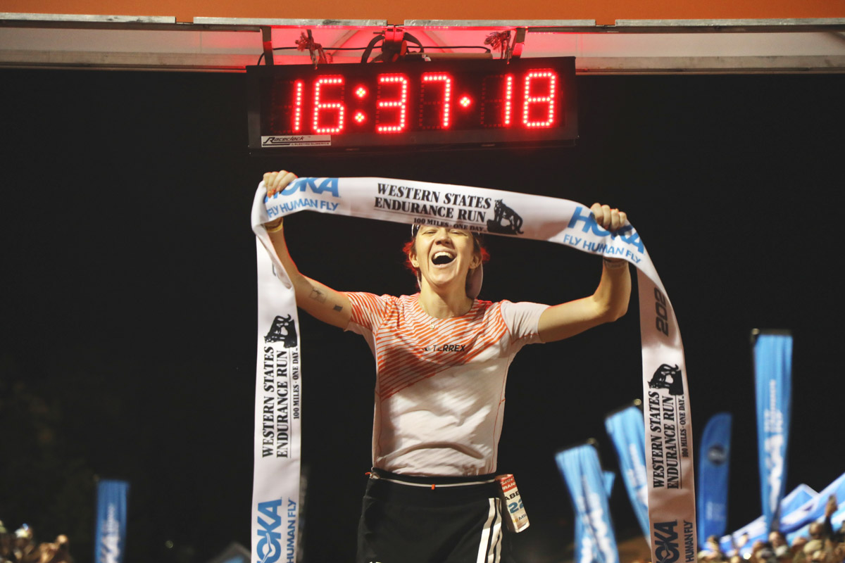 Abby Hall -2025 Western States 100 finish