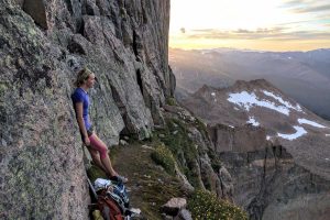 Abby Hall - Kieners Route Longs Peak 2016