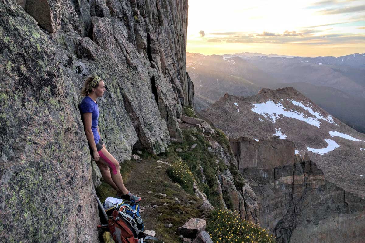 Abby Hall - Kieners Route Longs Peak 2016