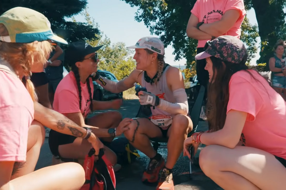 Tara Dower - Trail Folk - crew at 2025 Western States 100