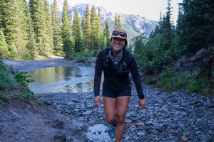 Alex Elizabeth out running