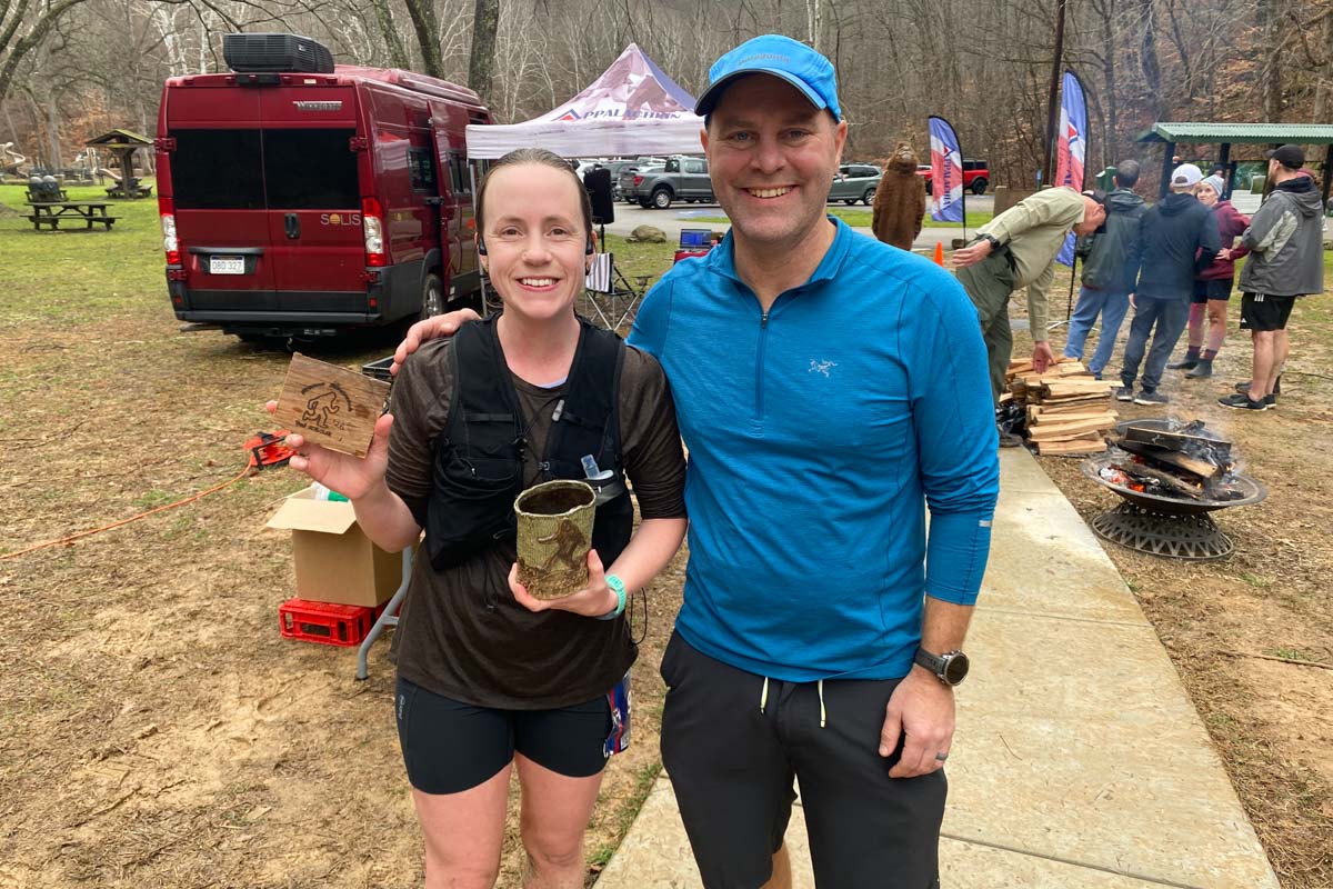 Leslie Starnes - 2026 Frozen Sasquatch 50k - women's winner