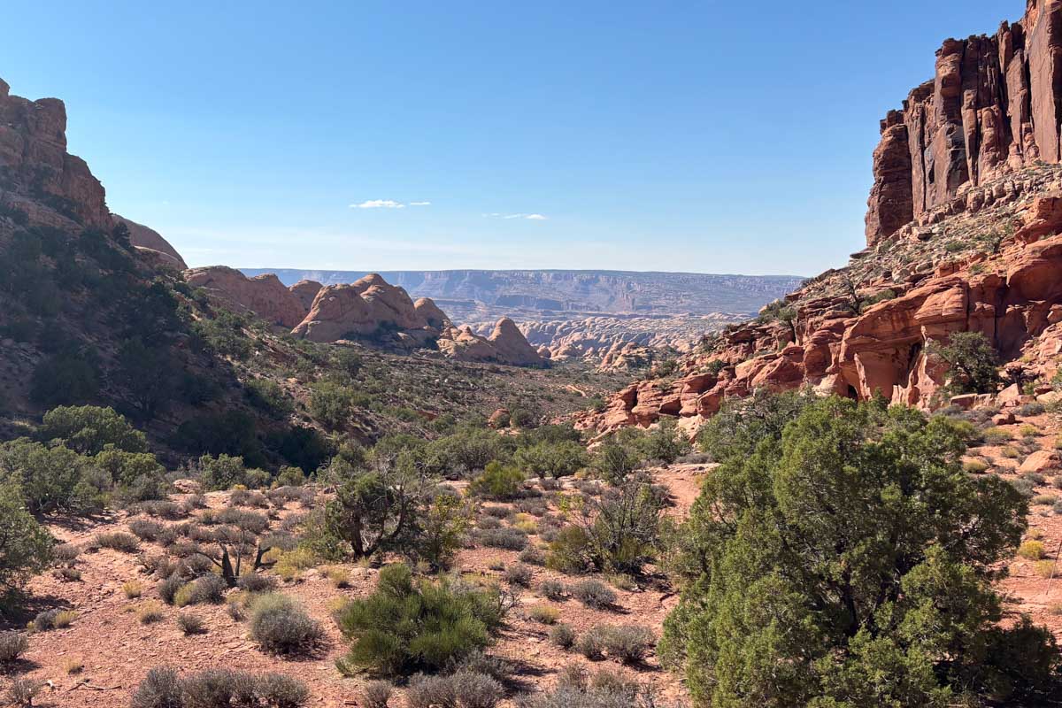 Patrick Yalon - views from 2024 Moab 240 Mile