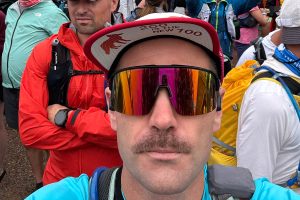 Patrick Yalon - start of 2025 Moab 240 Mile