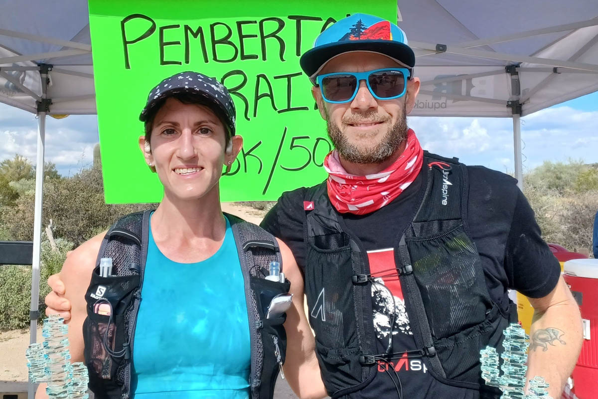 Sarah Connor and Steven Terry - 2026 Pemberton Trail winners