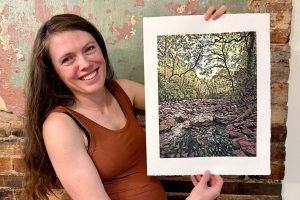 Abigail West - October Mountain Stream