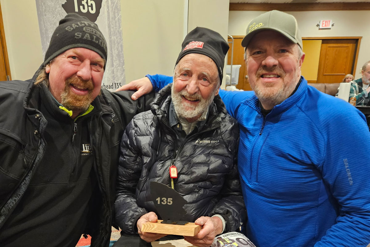 Michael Koppy - 2026 Arrowhead 135 Mile - at finish