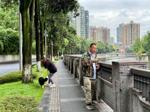 Chengdu fisherman