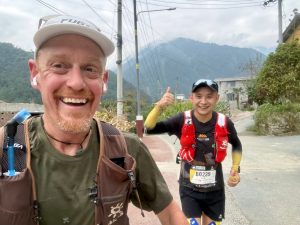 Good vibes with other runners