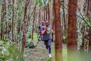 Girls Gotta Run Foundation - running in forest