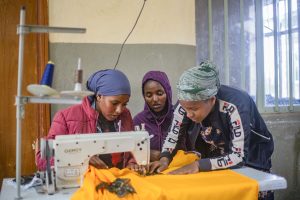 Girls Gotta Run Foundation - sewing studio