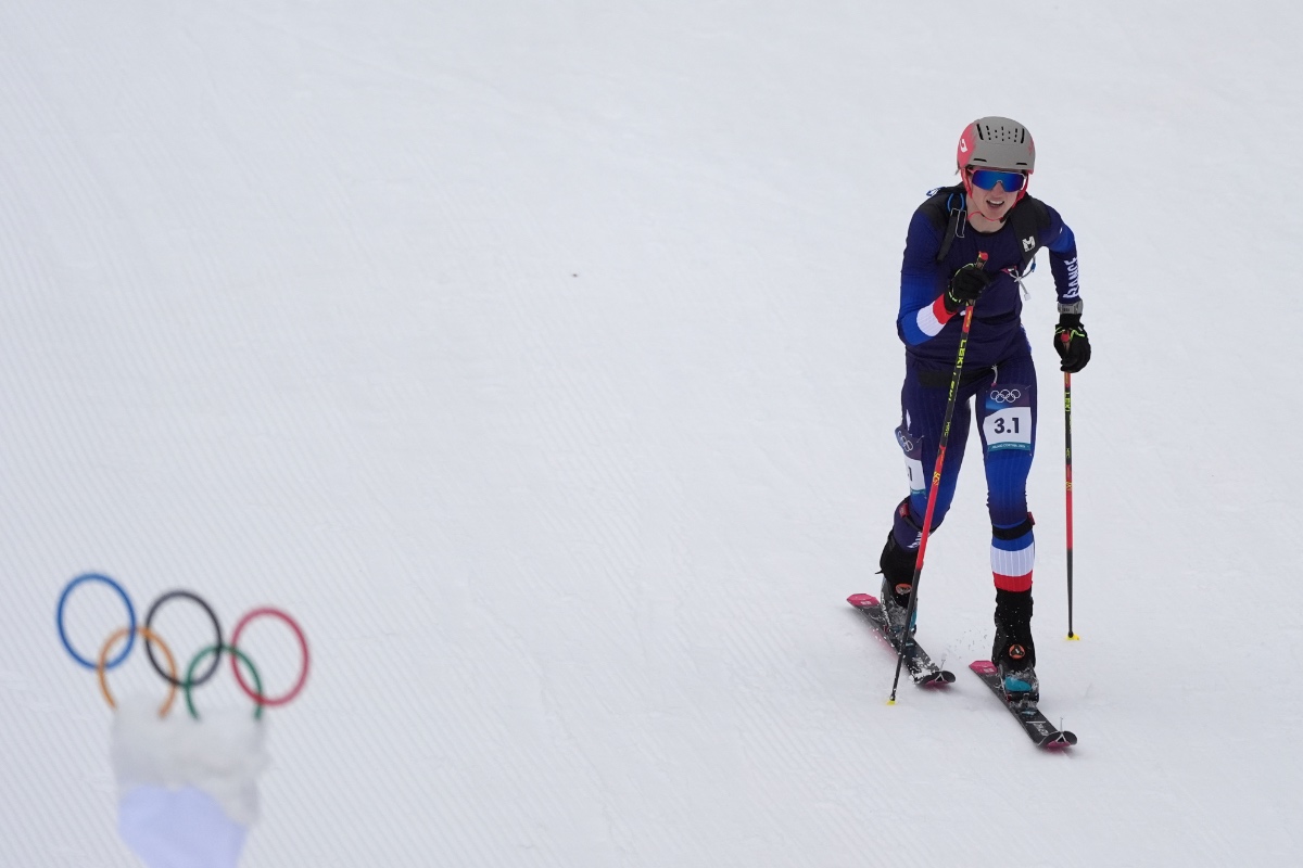 Emily Harrop - 2026 Olympic Games Ski Mountaineering Mixed Relay - gold medal