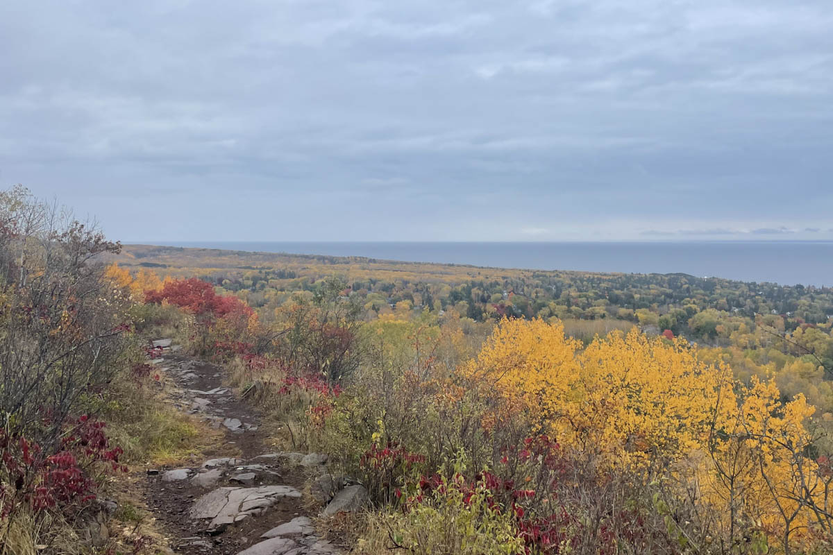 Destination Dirt - view of Lake Superior