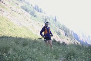 Hilary Yang - 2025 Hardrock 100 - Cunningham descending