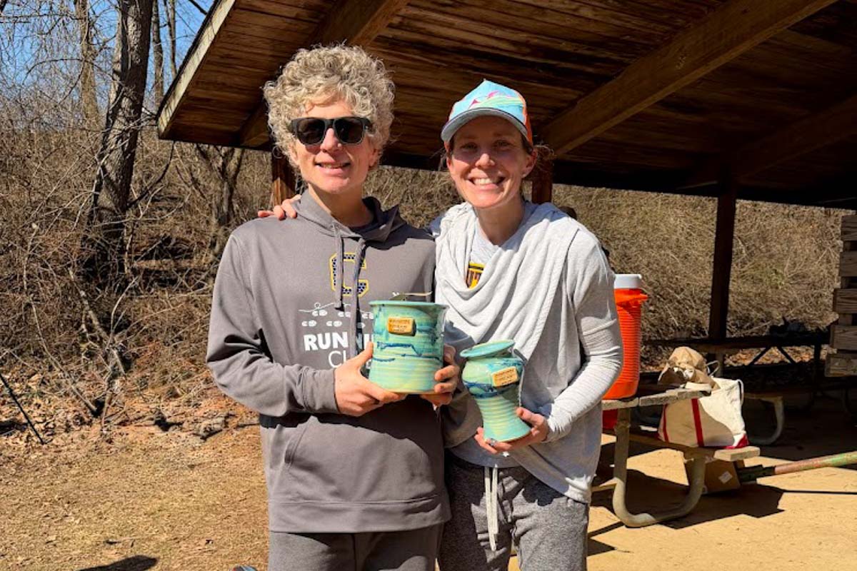 2026 Hashawha Hills 50k Patrick Blair and Emily Driscoll (right) - winners