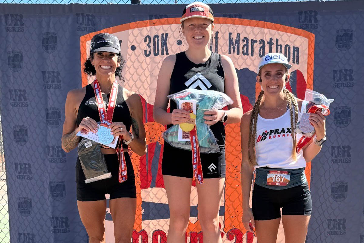 2026 Red Mountain 50k women's podium