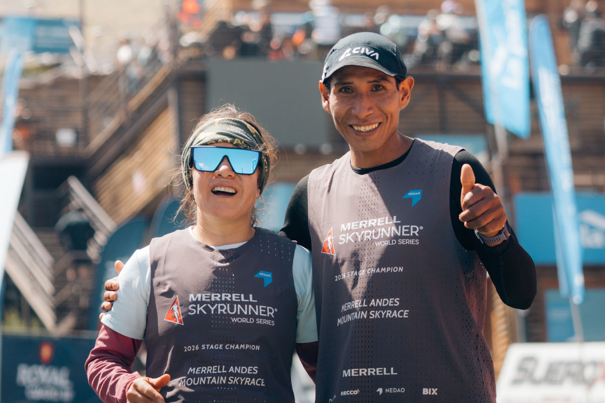 Jose Manuel Quispe Rosalia Zegarra - 2026 Andes Mountain Skyrace - winners