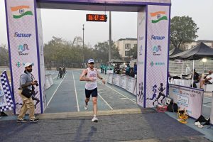 Charlie Davis - 2025 IAU 50k World Championships - men's second place