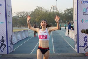 Naomi Robinson - 2025 IAU 50k World Championships - women's winner