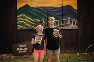 Devon Brodmyer - Leah Nicholson - 2026 Mount Mitchell Heartbreaker 50 Mile champions