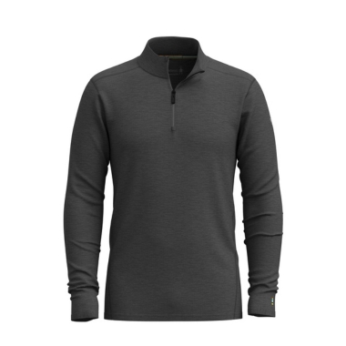 Best Cold Weather Running Gear - Smartwool Classic All-Season Merino Base Layer 1-4 Zip - product photo