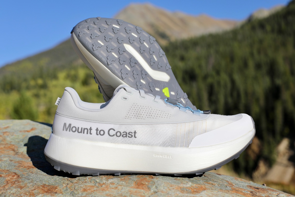 Best Road-to-Trail Shoes - close-up of Mount to Coast H1