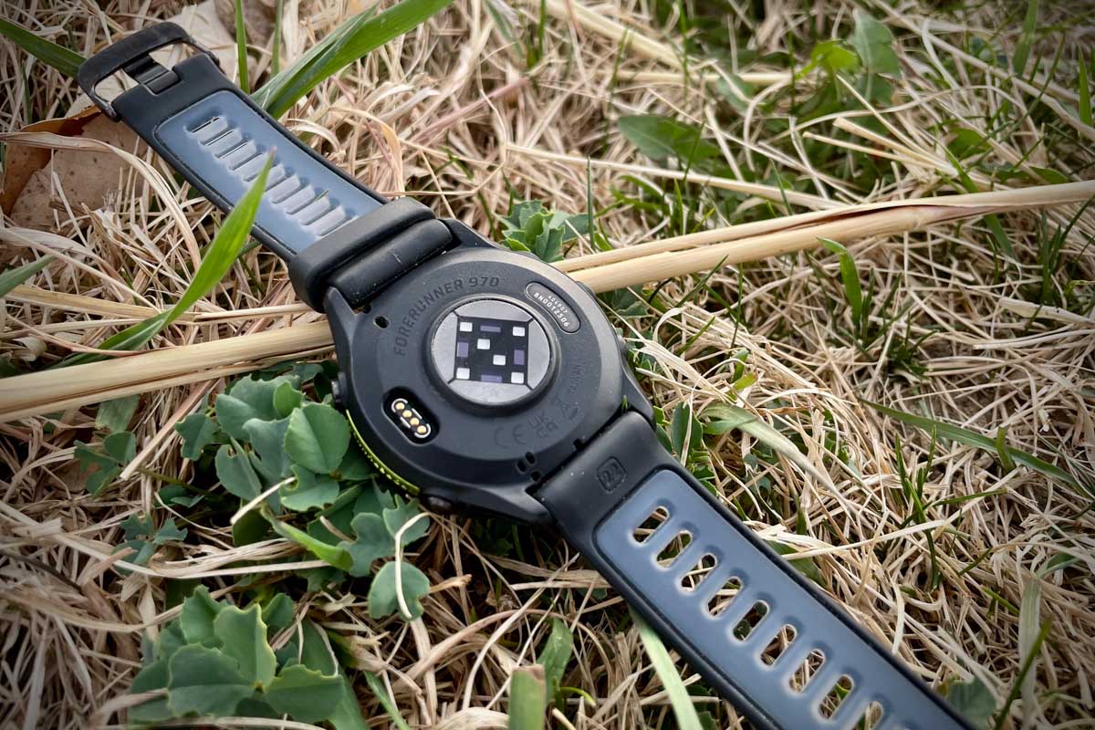 Garmin Forerunner 970 - back panel