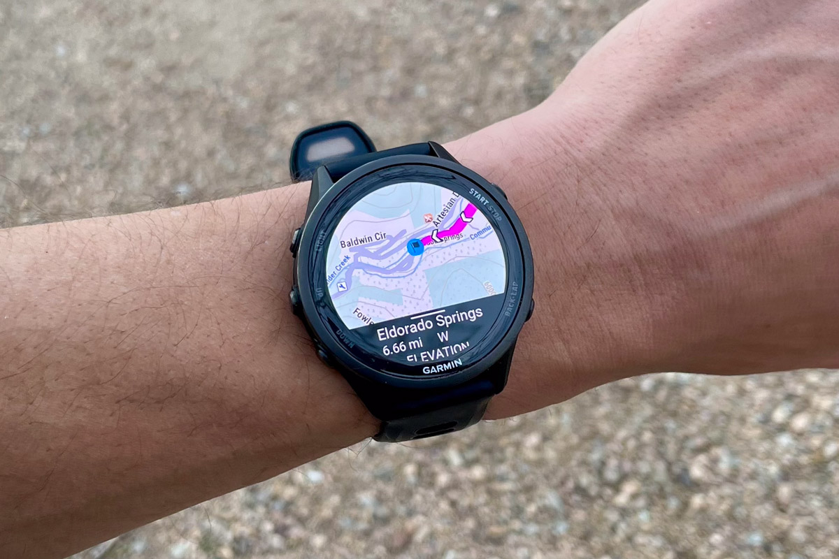 Garmin Forerunner 970 - navigation