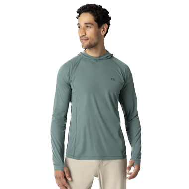 Best Sun Shirts for Running - Outdoor Research Echo Hoodie - product photo