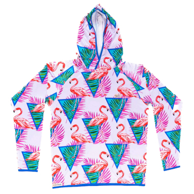 Best Sun Shirts for Running - Party Shirt International Sun Hoodie - product photo