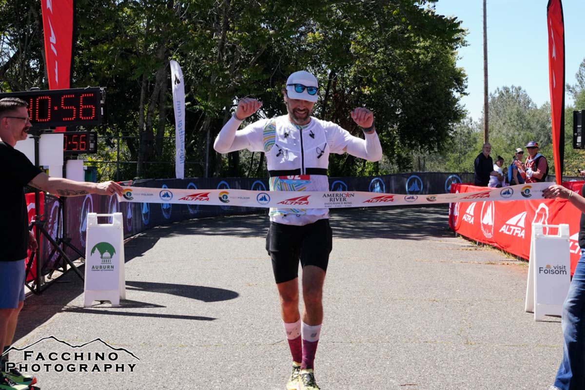 Adam Kimble - 2026 American River 50 mile - men's winner