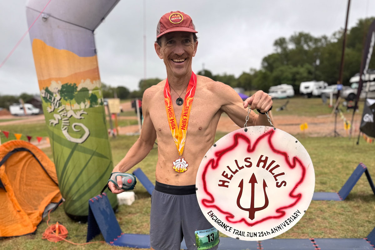 Terry Palmer - 2026 Hells Hills 50 mile men's winner