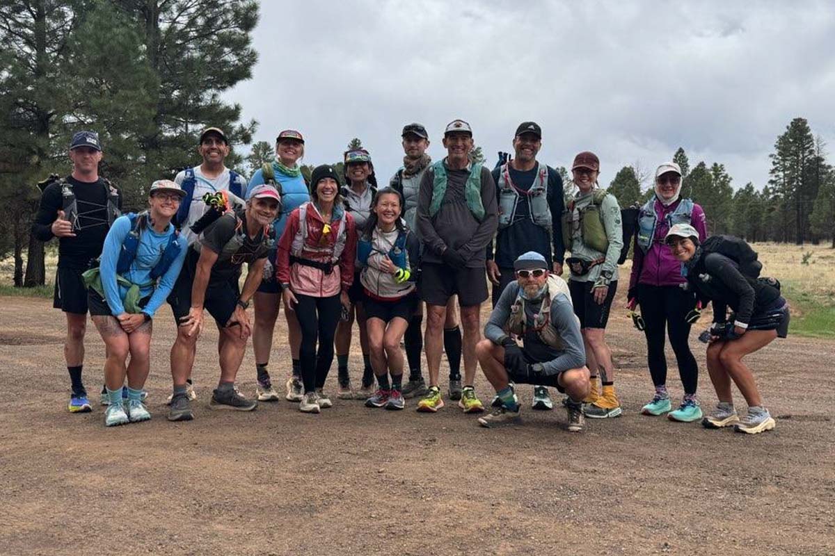 2026 Cocodona 250 Mile training camp Sunday group - Monday group