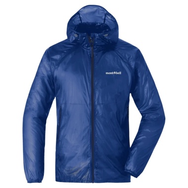 Montbell Tachyon Hooded Jacket - men's blue