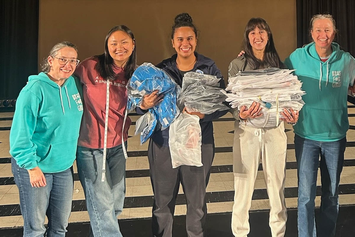 Sarah Lesko Bras for Girls - delivering sports bras