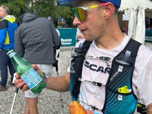 Gabe Joyes aid station food